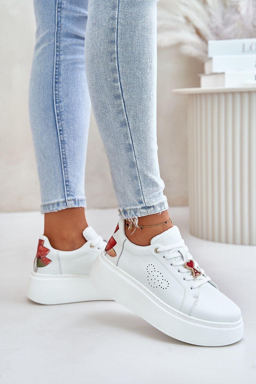 Women Stylish Natural Leather Sport Shoes - Venus Trendy Fashion Online