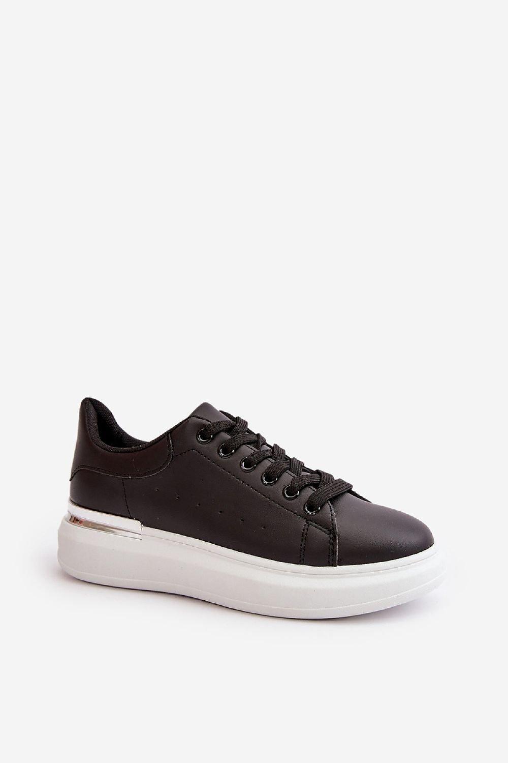 Women's Eco- Leather Stylish Sneakers - Venus Trendy Fashion Online