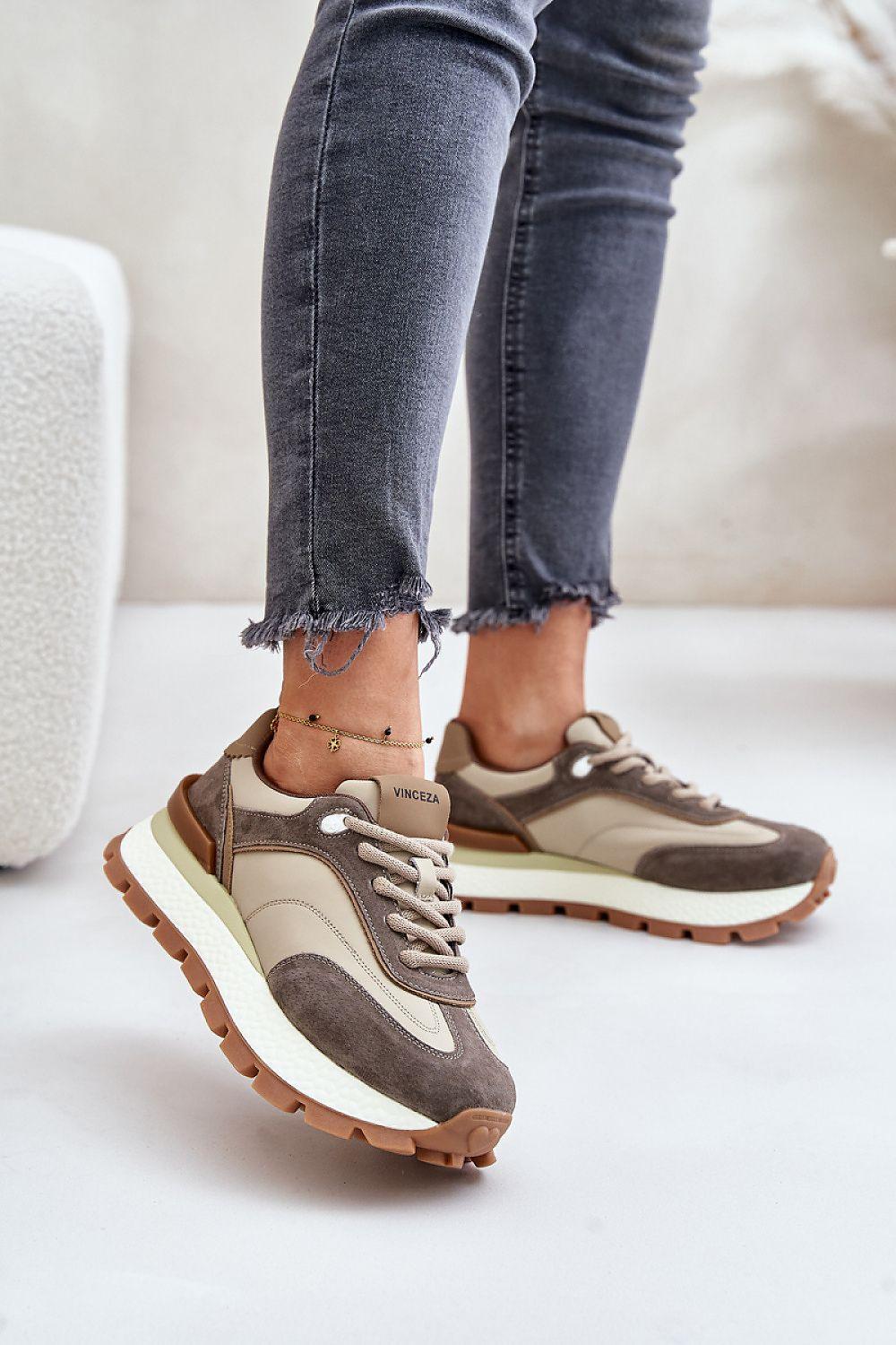 Classic Soft Natural Leather Sport Shoes - Venus Trendy Fashion Online