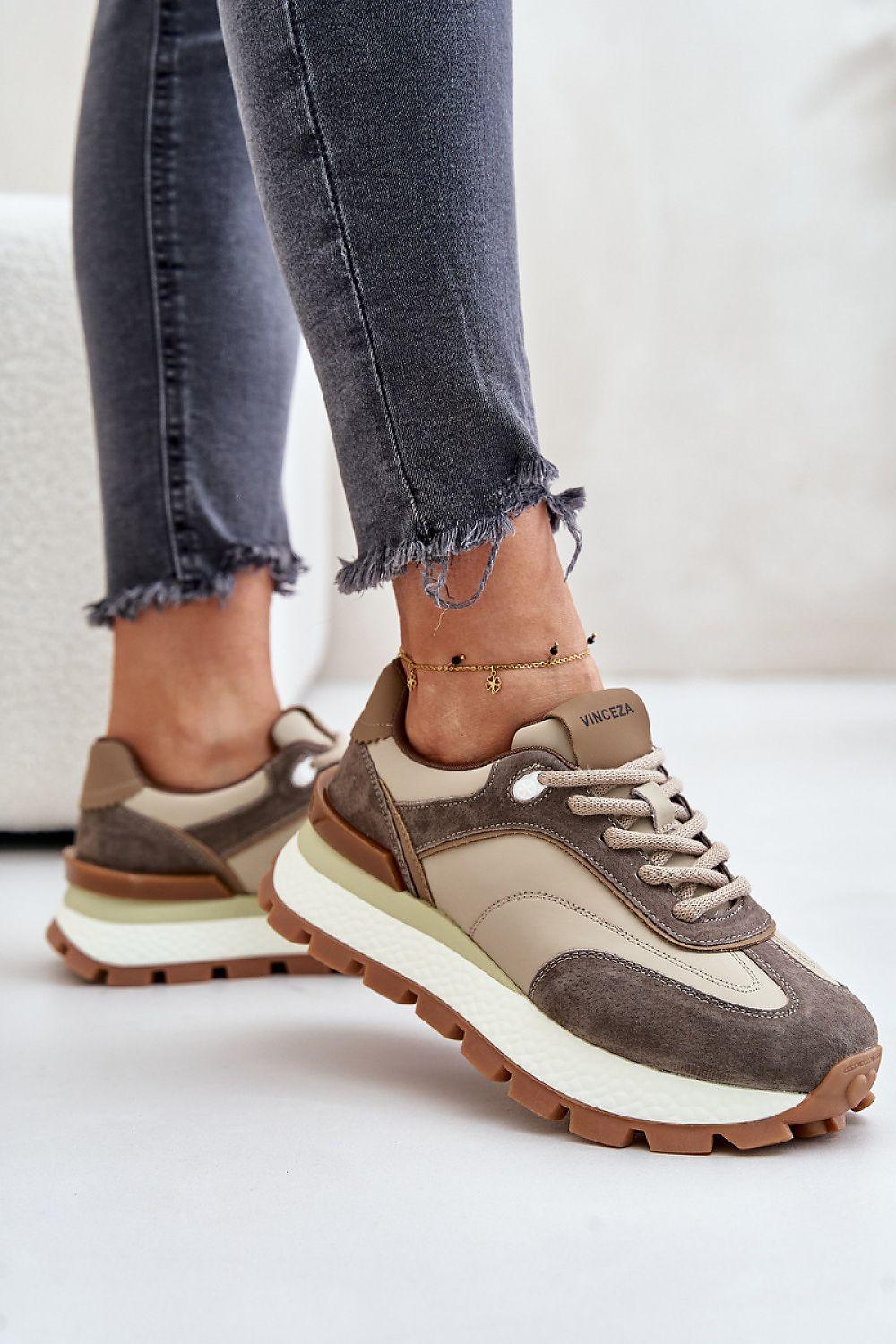 Classic Soft Natural Leather Sport Shoes - Venus Trendy Fashion Online