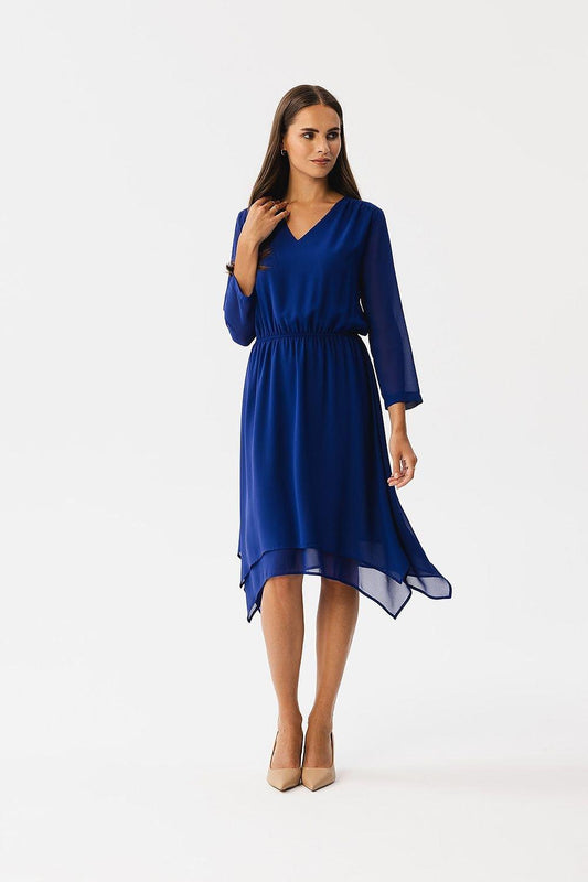 Lovely V-Shaped Neckline Cocktail dress - Venus Trendy Fashion Online