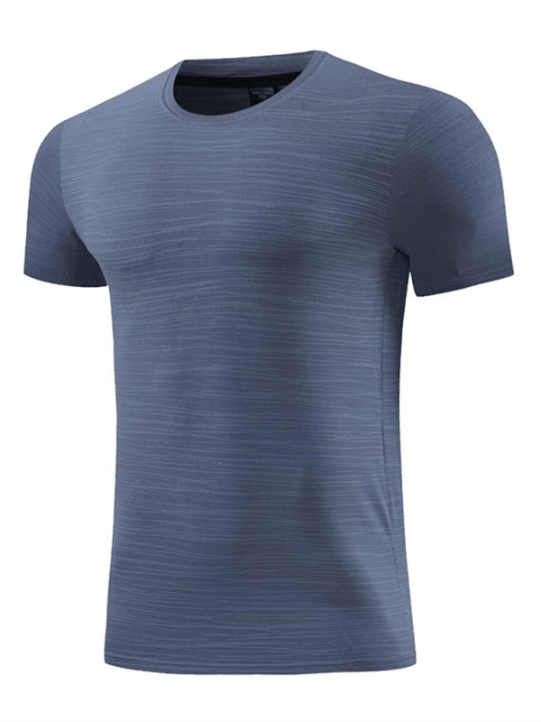 Men's new quick dry round neck short sleeve T-shirt - Venus Trendy Fashion Online