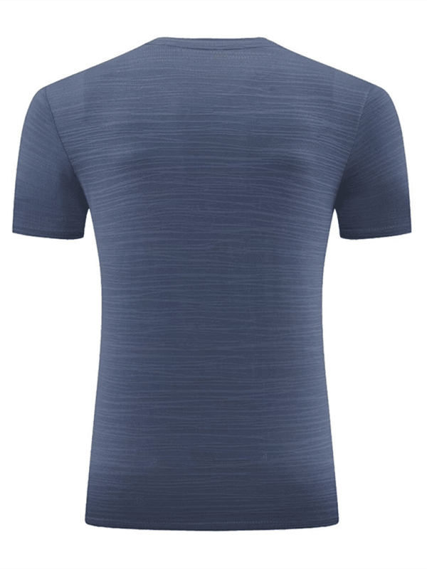 Men's new quick dry round neck short sleeve T-shirt - Venus Trendy Fashion Online