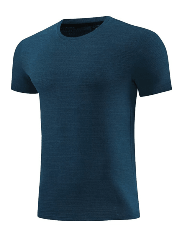 Men's new quick dry round neck short sleeve T-shirt - Venus Trendy Fashion Online