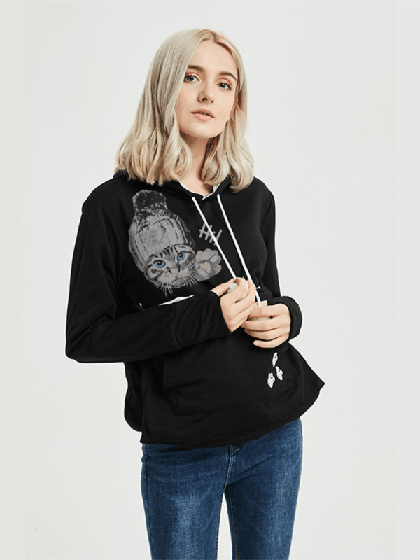 New arrival big pocket hooded sweatshirt - Venus Trendy Fashion Online