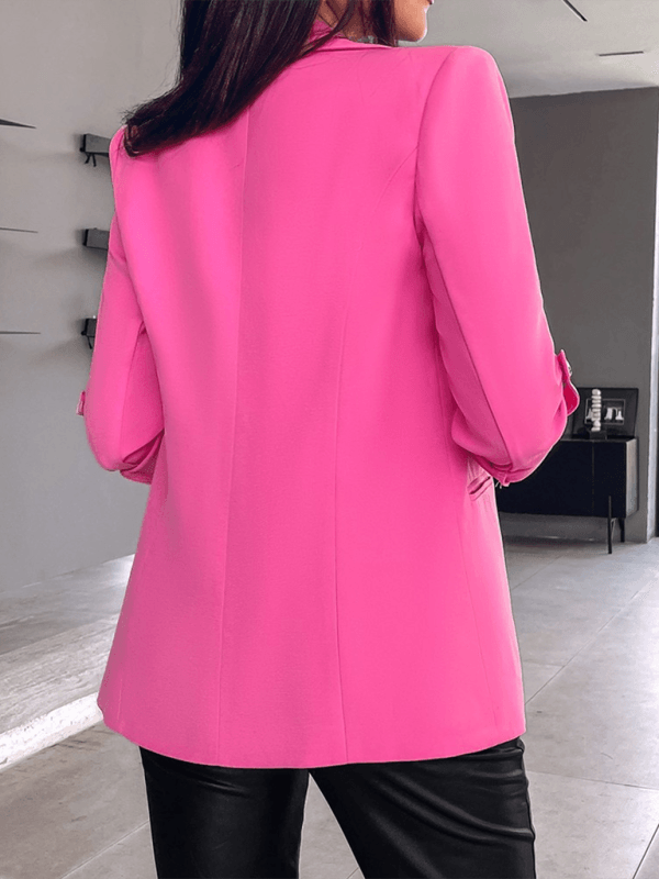 Stylish blazer with sleeves and buttons - Venus Trendy Fashion Online