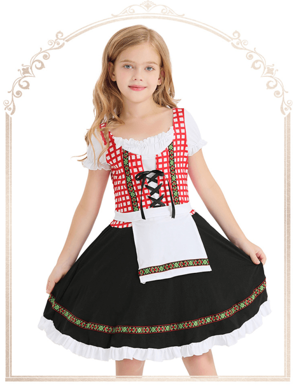 Children's German traditional beer festival suit dress - Venus Trendy Fashion Online