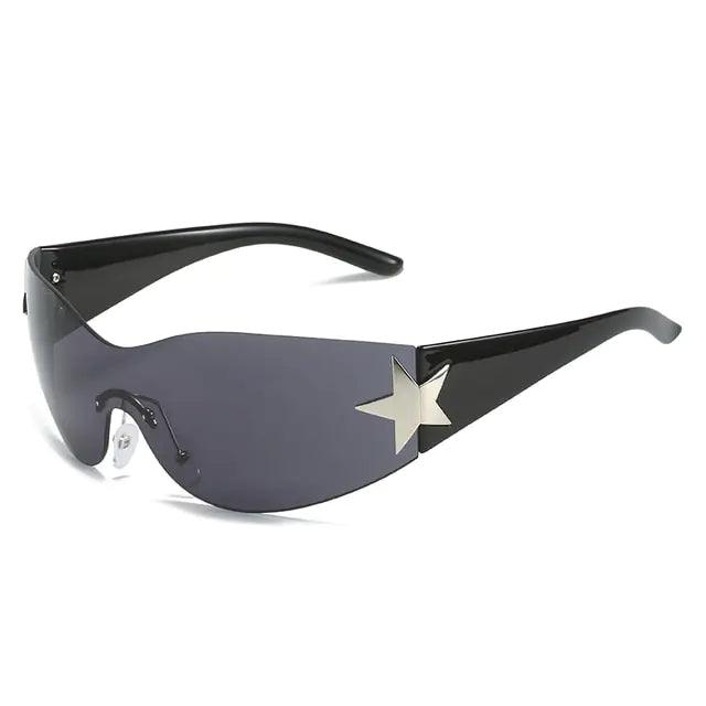 Punk Star Sunglasses UV400 Goggles - Venus Trendy Fashion Online