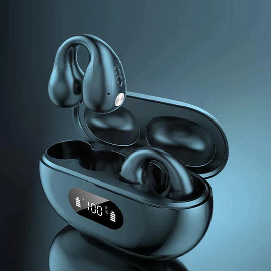 AudiClip - Wireless Ear Clip Bone Conduction Headphones - Venus Trendy Fashion Online
