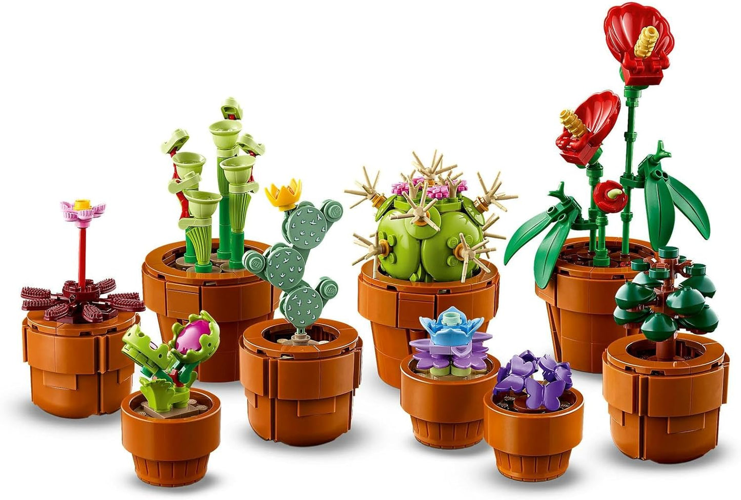 LEGO® Icons Tiny Plants 10329 Building Set, Home Decor for Adults and Flower-Lovers, Mindful Building Project - Venus Trendy Fashion Online