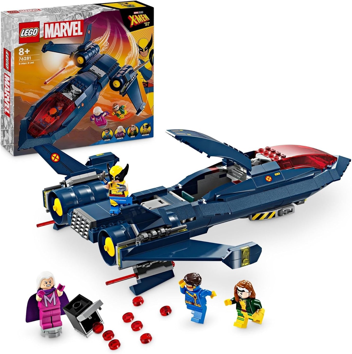 LEGO® Super Heroes Marvel X-Men X-Jet 76281 Buildable Toy Plane,for Kids, Boys and Girls Aged 8 and Over - Venus Trendy Fashion Online