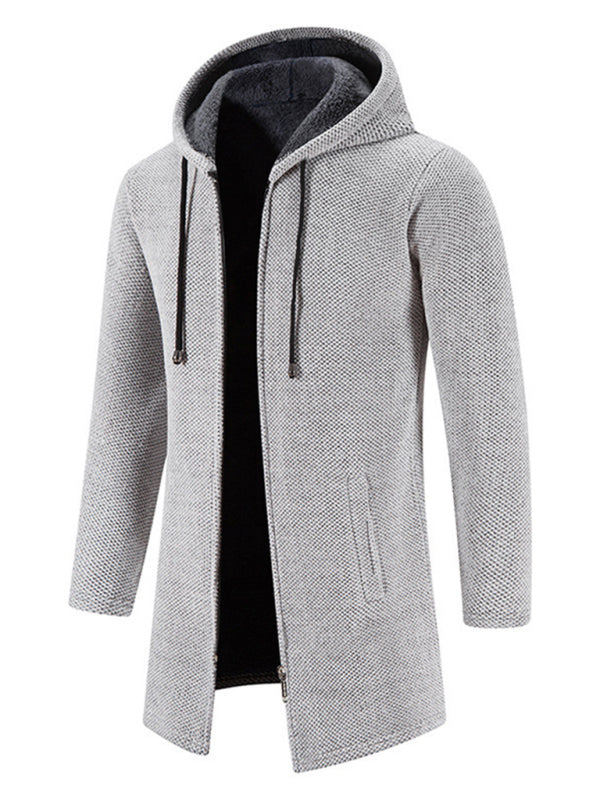 Men's casual zipper hooded cardigan Venus Trendy Fashion Online