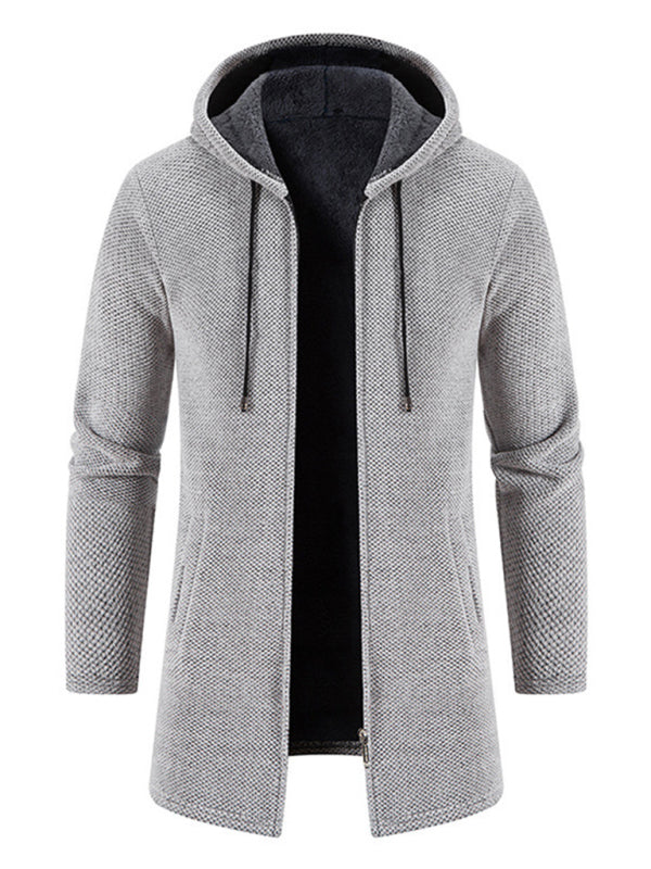 Men's casual zipper hooded cardigan Venus Trendy Fashion Online