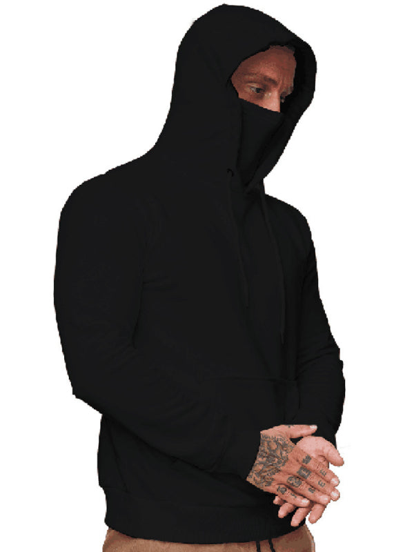 Sweatshirt Hooded Long Sleeve T-Shirt Men's Sweatshirt Mask Venus Trendy Fashion Online