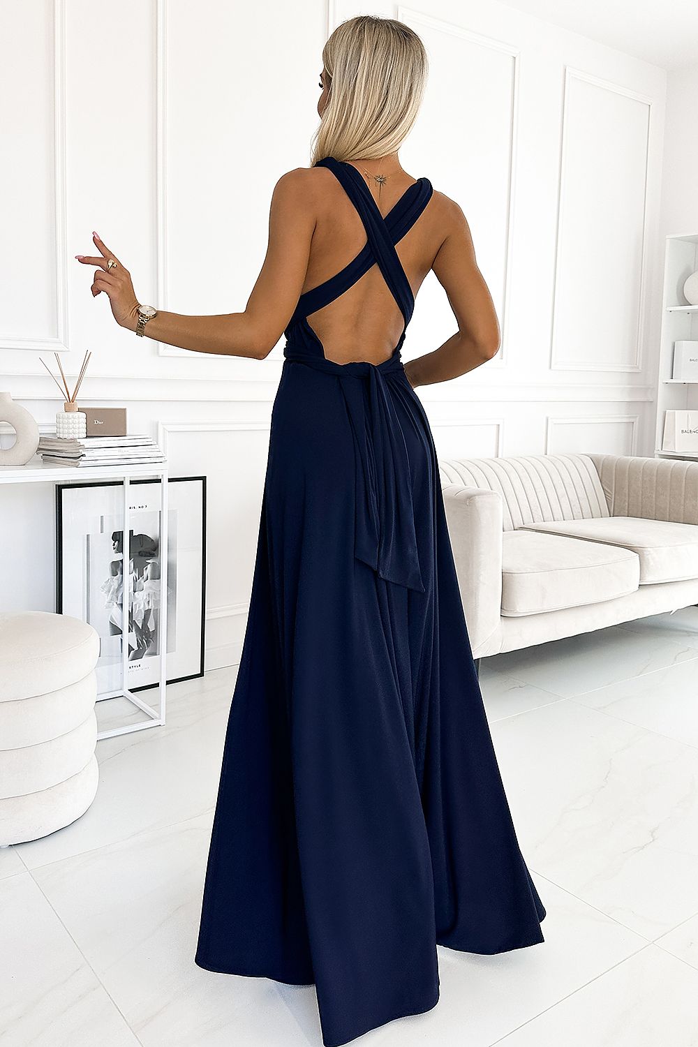 Elegant Elastic Maxi-Long dress - Venus Trendy Fashion Online
