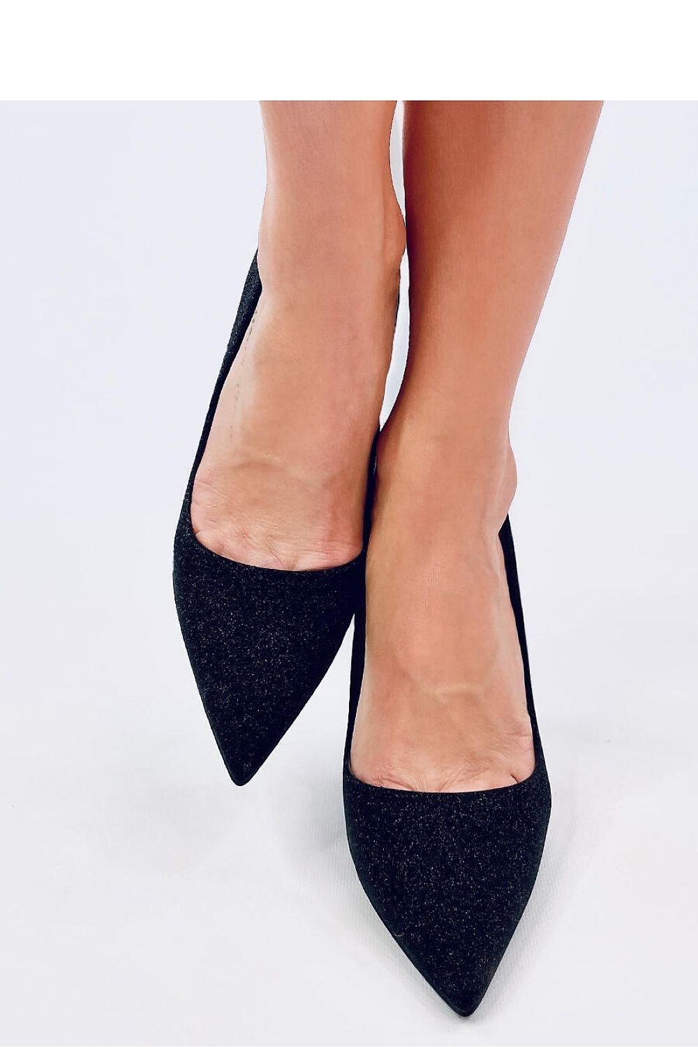 Women Black Color Metallic Stiletto High heels - Venus Trendy Fashion Online