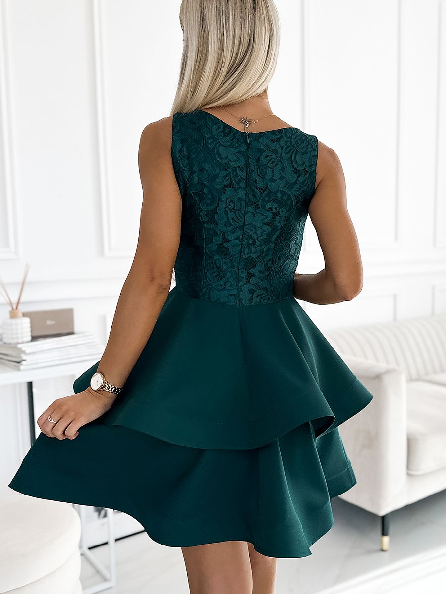 Trendy Elastic Lace Evening dress - Venus Trendy Fashion Online