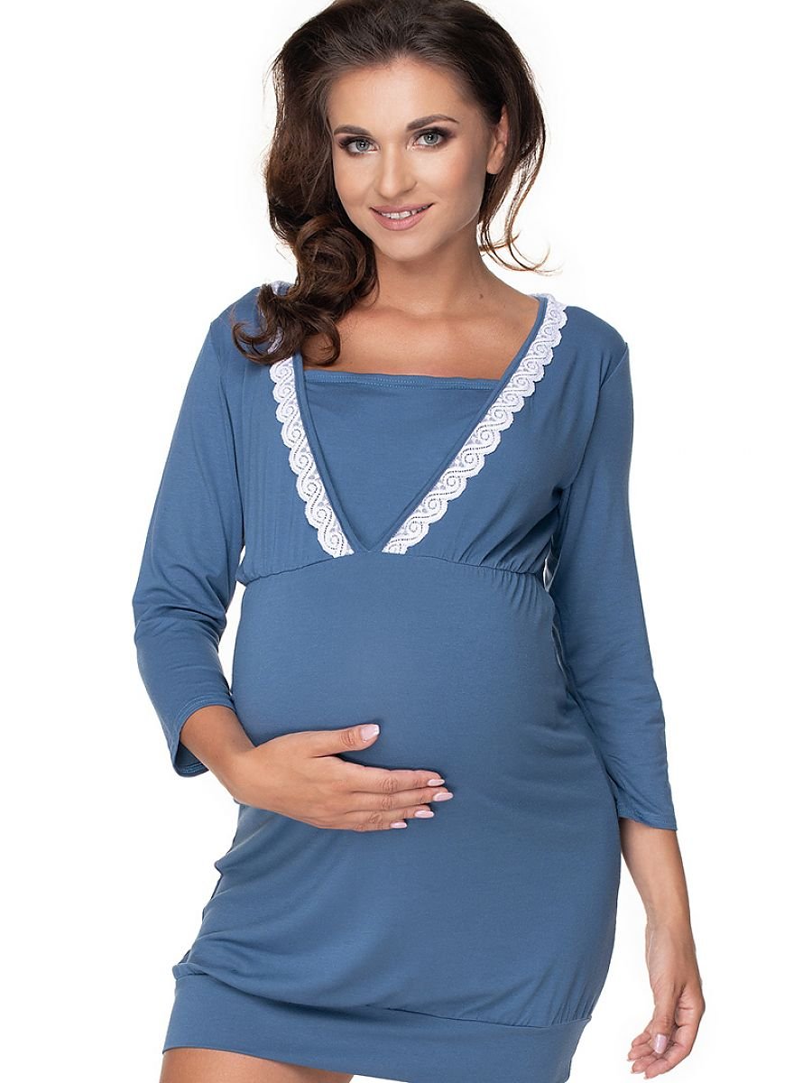 Fashionable Pregnancy Nightgown Nightshirt - Venus Trendy Fashion Online