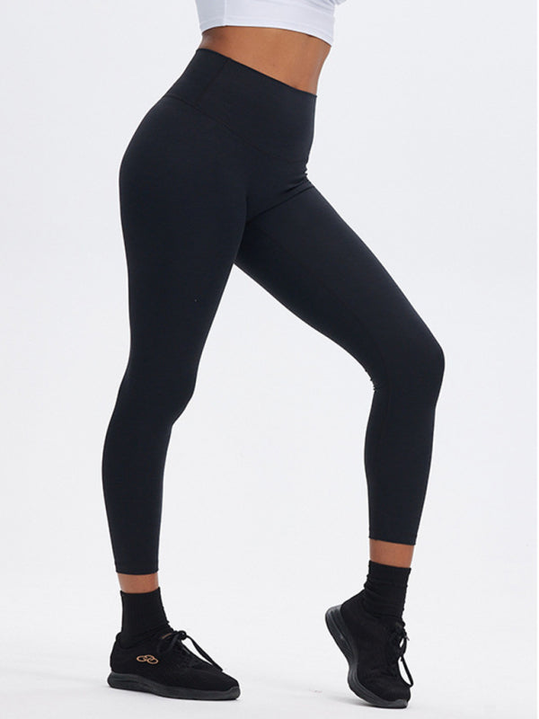 Fashionable sports yoga pants with high waist, tummy control and butt lift, peach butt fitness pants - Venus Trendy Fashion Online
